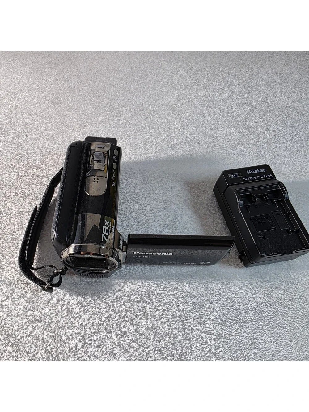 Panasonic SDR-H85 HDD Camcorder Zoom Digital Video Camera W/Charger & SD Card